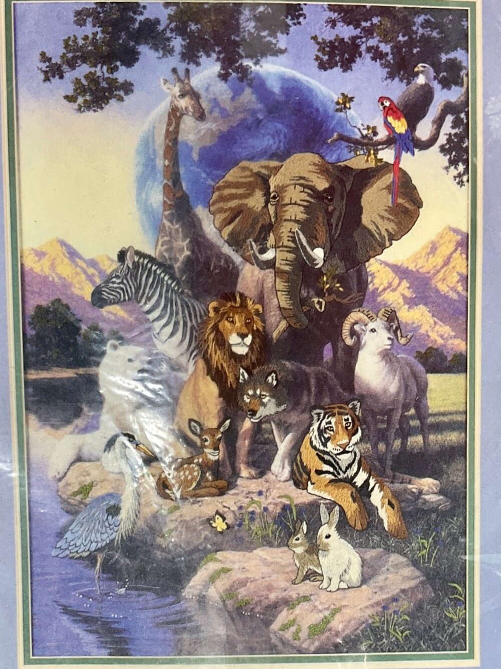 Vintage Dimensions Universal Kinship 1505 Crewel Embroidery Gallery Collection